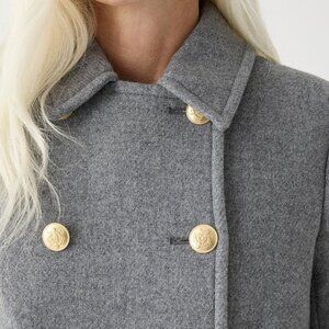 NWOT J. Crew Warwick Topcoat in Italian Stadium-Cloth Wool Blend